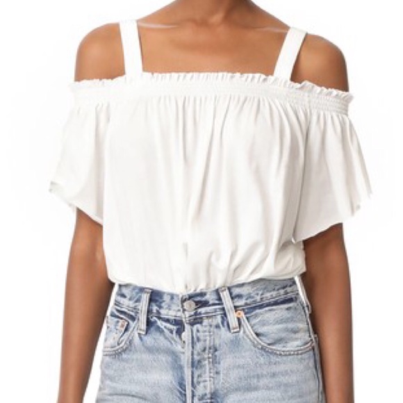 Free People Tops - free people white ‘darling’ off shoulder top